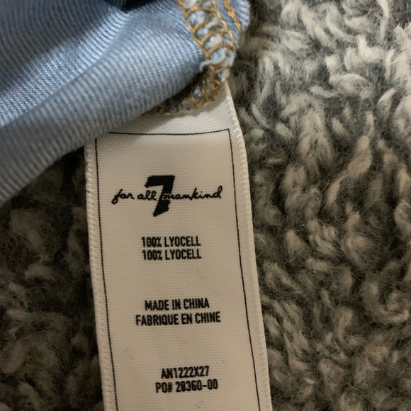 7 For all mankind Off shoulder top M - Picture 9 of 10